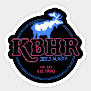 kbhr northern exposure Sticker